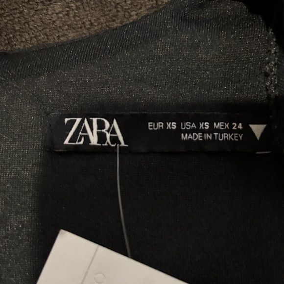 Zara Floral V-Neck Bodysuit - Black, Pink, Green - Picture 5 of 7